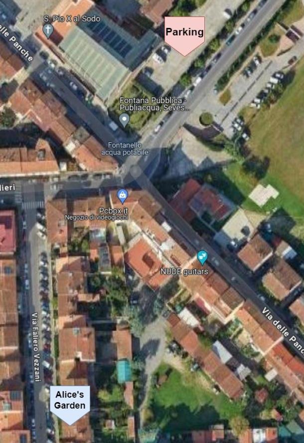 Apartamento Alice'S Garden Florencia Exterior foto